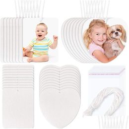 Wholesale Sublimation Blanks Air Fresheners Ornament With Rope In
